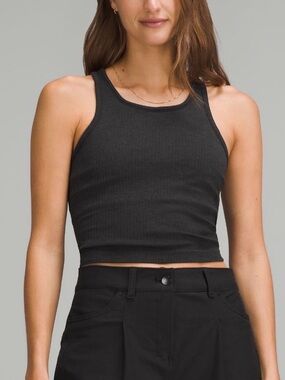 Lululemon Ebb to Street Cropped Tank Size 8